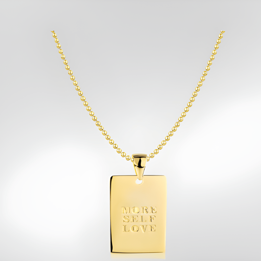 Collier Femme en Argent - Pendentif SELF LOVE