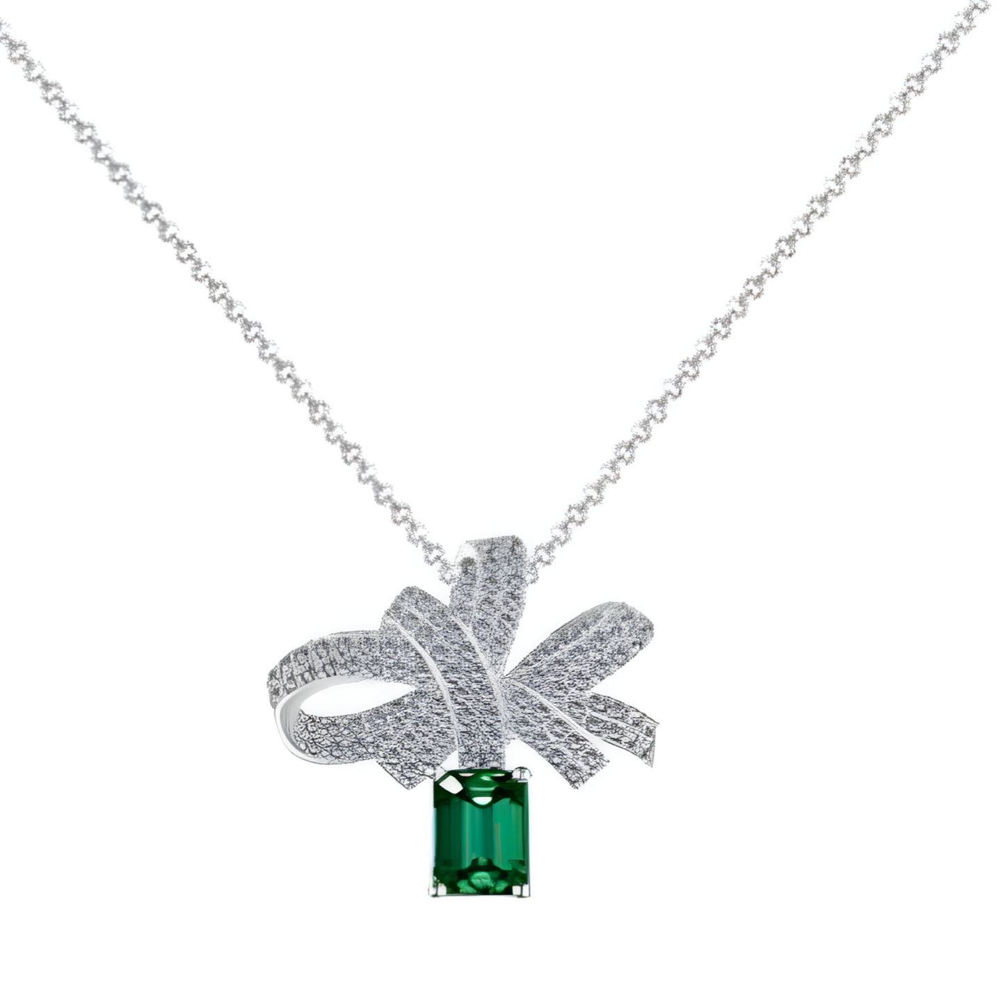 Collier Femme Emeraude