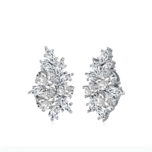 boucles d'oreilles diamant